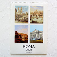 イタリア製カレンダー【ROMA】